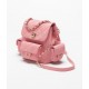 CHANEL Small Backpack Coral Pink Grained Shiny Calfskin Gold Tone Metal