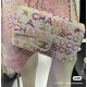 CHANEL Small Flap Bag White Yellow Pink Blue Sequins Gold Tone Metal