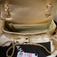 CHANEL Mini Flap Bag Star Coin Purse Light Gold Mirror Calfskin Metallic Calfskin Gold Tone Metal