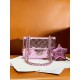 CHANEL Mini Flap Bag Star Coin Purse Light Purple Mirror Calfskin Metallic Calfskin Gold Tone Metal