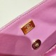 CHANEL Mini Flap Bag Star Coin Purse Light Purple Mirror Calfskin Metallic Calfskin Gold Tone Metal