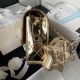 CHANEL Backpack Star Coin Purse Light Gold Mirror Calfskin Metallic Calfskin Gold Tone Metal