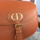 Dior Bobby Small Bag In Brown Box Calfskin