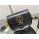 Dior Bobby Small Bag In Black Box Calfskin