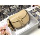 Dior Bobby Medium Bag In Beige Box Calfskin