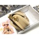 Dior Bobby Medium Bag In Beige Box Calfskin