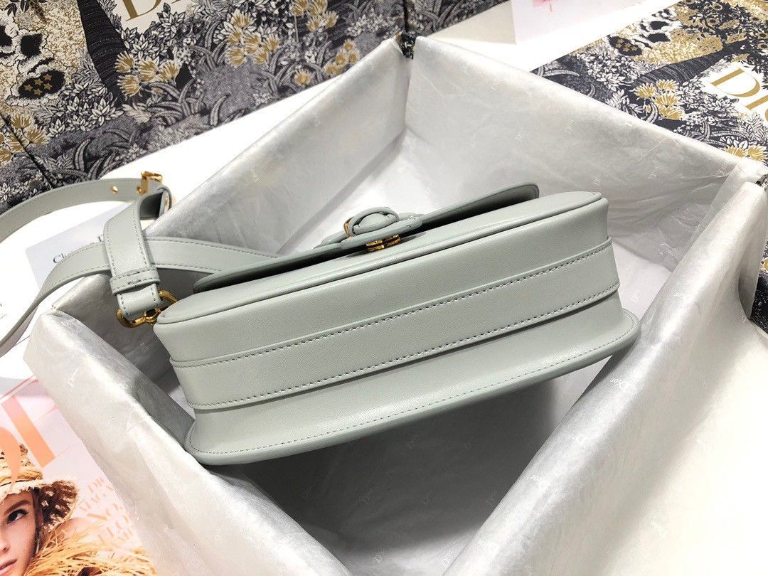 Dior Bobby Medium Bag In Grey Box Calfskin