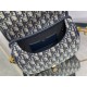 Dior Bobby Medium Bag In Blue Dior Oblique Jacquard