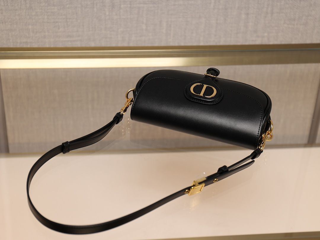 Dior Bobby East-West Bag In Black Box Calfskin