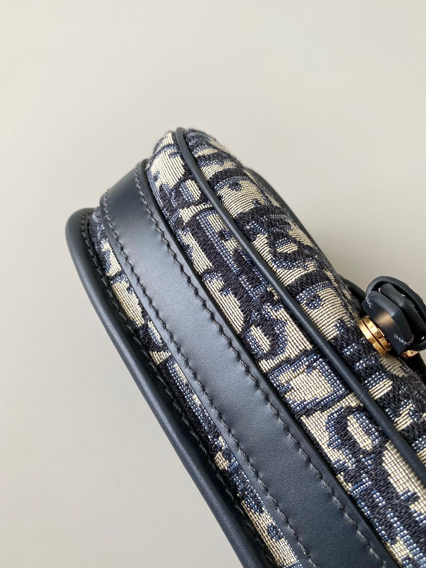 Dior Bobby East-West Bag In Blue Dior Oblique Jacquard