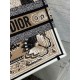 Dior Medium Book Tote Bag in Beige Butterfly Bandana Embroidery