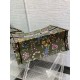 Dior Large Book Tote Bag In Green Dior Petites Fleurs Embroidery