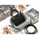 Dior Lady Dior Mini Bag with Chain in Noir Cannage Lambskin