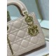 Dior Lady Dior Mini Bag with Chain in Powder Cannage Lambskin