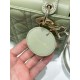 Dior Small Lady Dior My ABCDior Bag in Ethereal Green Lambskin