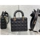 Dior Small Lady Dior My ABCDior Bag in Black Lambskin