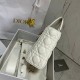 Dior Small Lady Dior My ABCDior Bag In White Lambskin