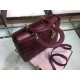 Dior Lady Dior Large Bag In Bordeaux Cannage Lambskin