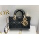 Dior Lady D-Joy Micro Bag In Black Cannage Lambskin