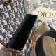 Dior 30 Montaigne Box Bag In Blue Dior Oblique Jacquard