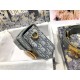 Dior 30 Montaigne Box Bag In Gray Dior Oblique Jacquard