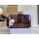 Dior 30 Montaigne Medium Bag In Bordeaux Dior Oblique Jacquard