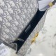 Dior 30 Montaigne Medium Bag In Grey Dior Oblique Jacquard