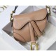 Dior Saddle Micro Bag In Powder Goatskin