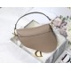 Dior Saddle Bag In Warm Taupe Grained Calfskin