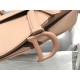 Dior Saddle Bag In Blush Ultramatte Calfskin