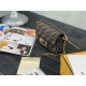 Fendi Small Baguette Bag In Brown FF Jacquard Fabric