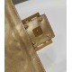 Fendi Large Baguette Bag In Gold FF Metallic Leather