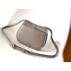 Fendi C-mon Small Bag in Grey Calfskin