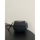 Fendi C-mon Small Bag in Black Calfskin