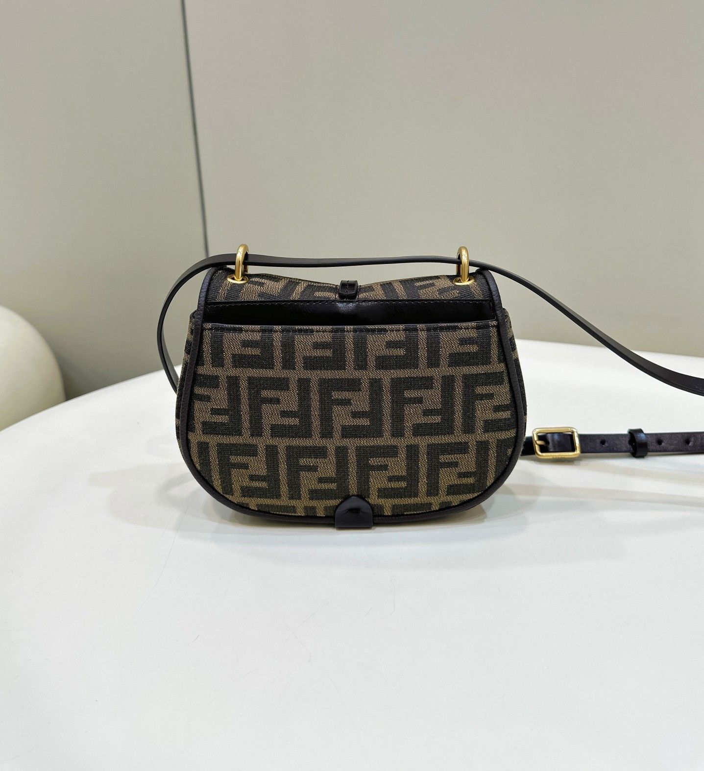 Fendi C-mon Small Bag in FF Jacquard Fabric