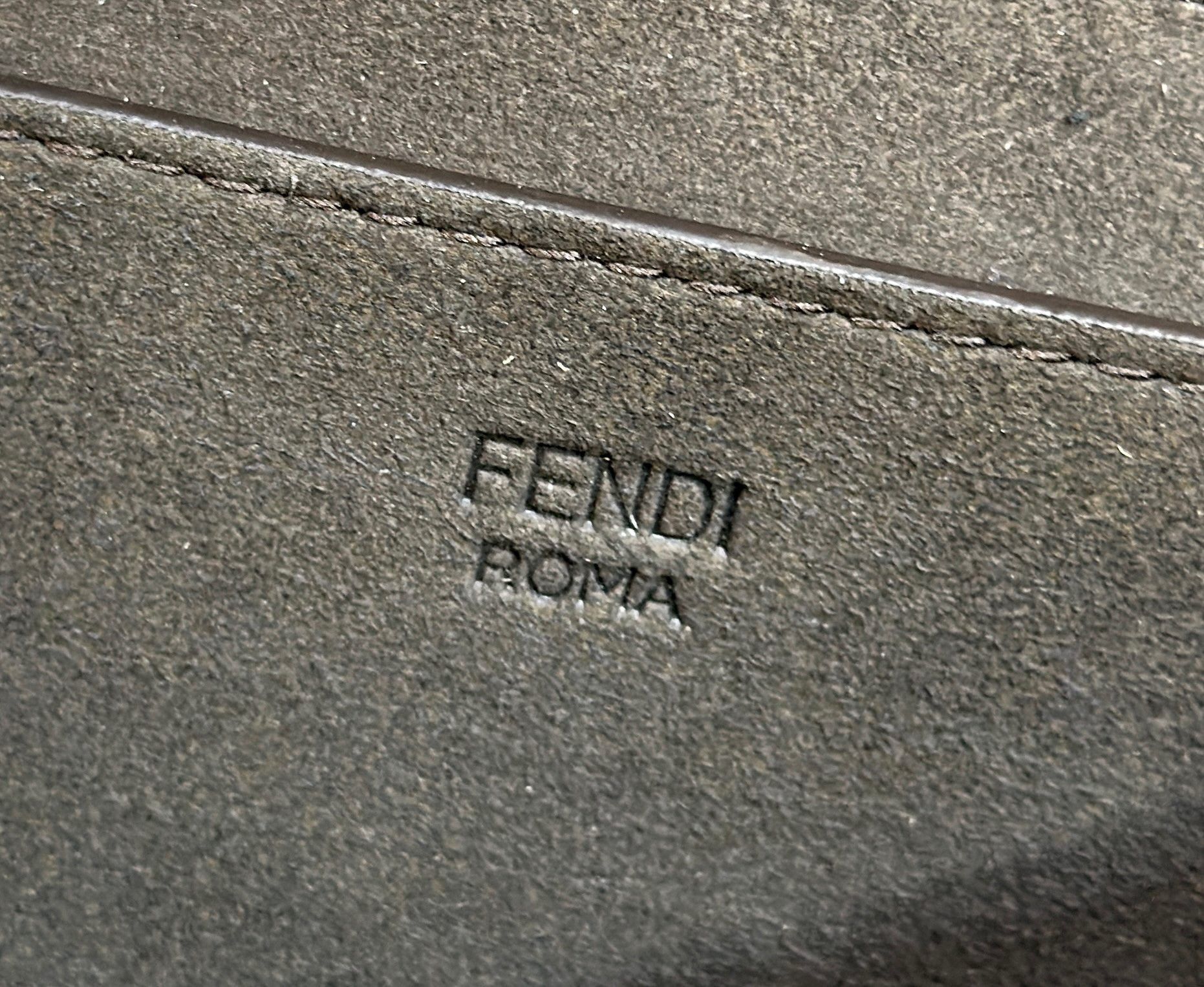 Fendi C-mon Small Bag in FF Jacquard Fabric