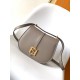 Fendi C-mon Medium Bag in Grey Calfskin