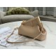 Fendi First Small Bag In Beige Nappa Leather