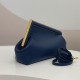 Fendi First Small Bag In Dark Blue Nappa Leather