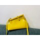 Fendi First Small Bag In Yellow Nappa Leather