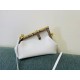 Fendi First Small Bag In White Nappa Leather with Python F