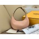 Fendi Fendigraphy Small Hobo Bag In Pink Leather