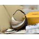 Fendi Fendigraphy Small Hobo Bag In Inlaying Leather