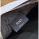 Fendi Fendigraphy Small Hobo Bag In Inlaying Leather