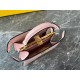 Fendi Peekaboo ISeeU Petite Bag In Pink Nappa Leather