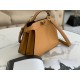 Fendi Peekaboo ISeeU Small Bag In Beige Calfskin