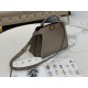 Fendi Peekaboo ISeeU Small Bag In Grey Calfskin