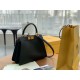 Fendi Peekaboo ISeeU Medium Bag In Black Calfskin