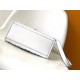 Fendi Sunshine Small Tote Bag In White FF Calfskin