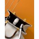 Fendi Sunshine Small Tote Bag In White FF Calfskin